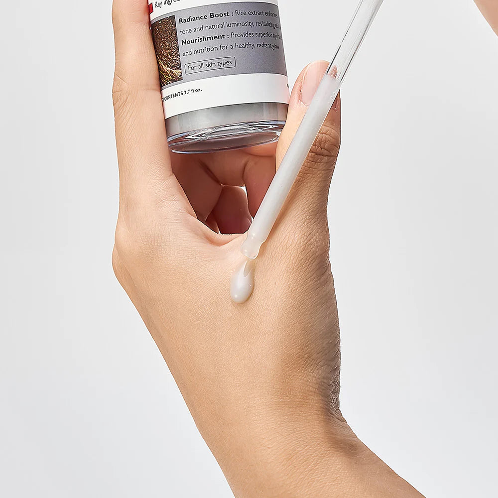 DR. MELAXIN  PeelShot Glow Black Rice Ampoule