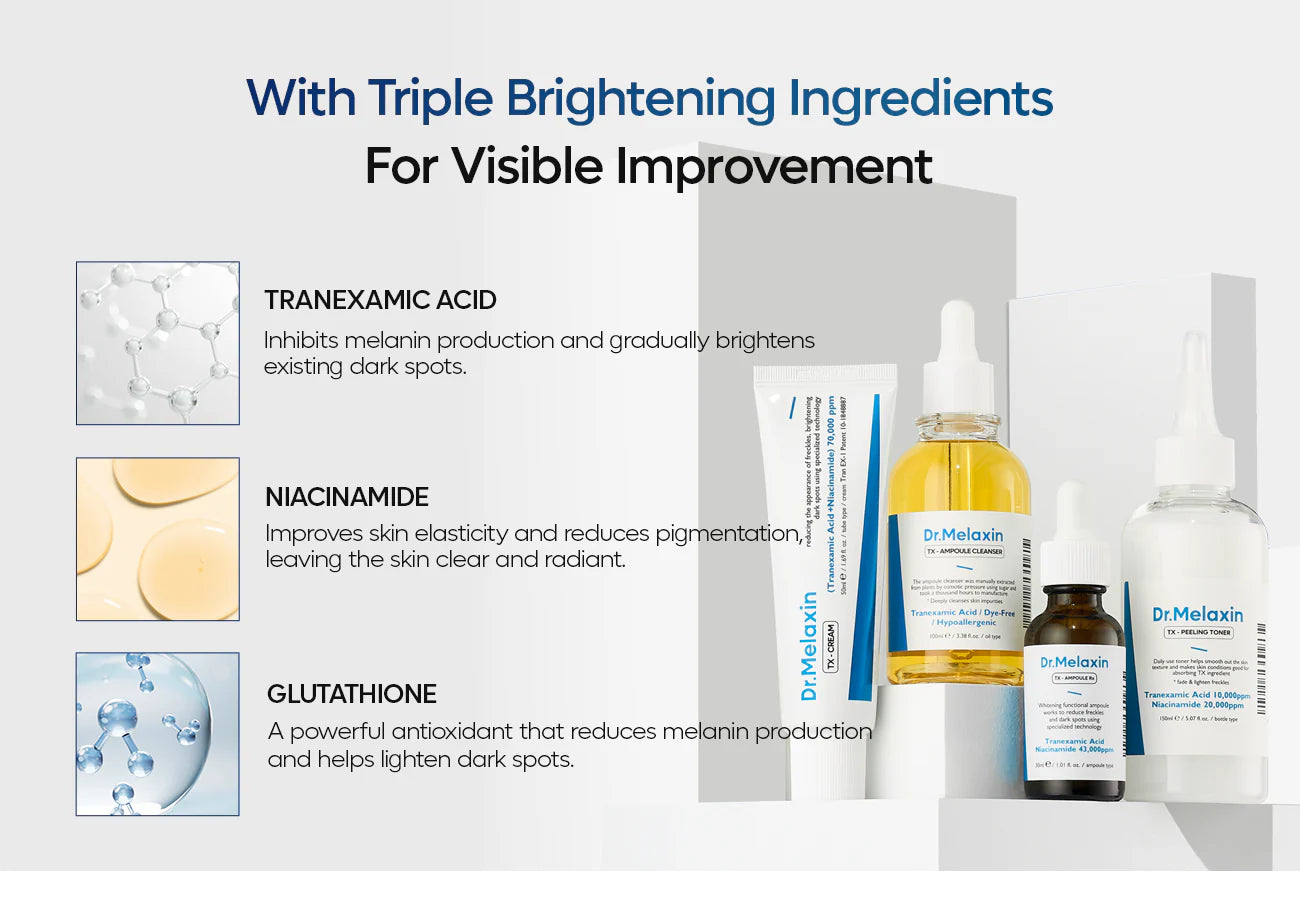 TX Tranexamic Acid Dark Spot Care Line